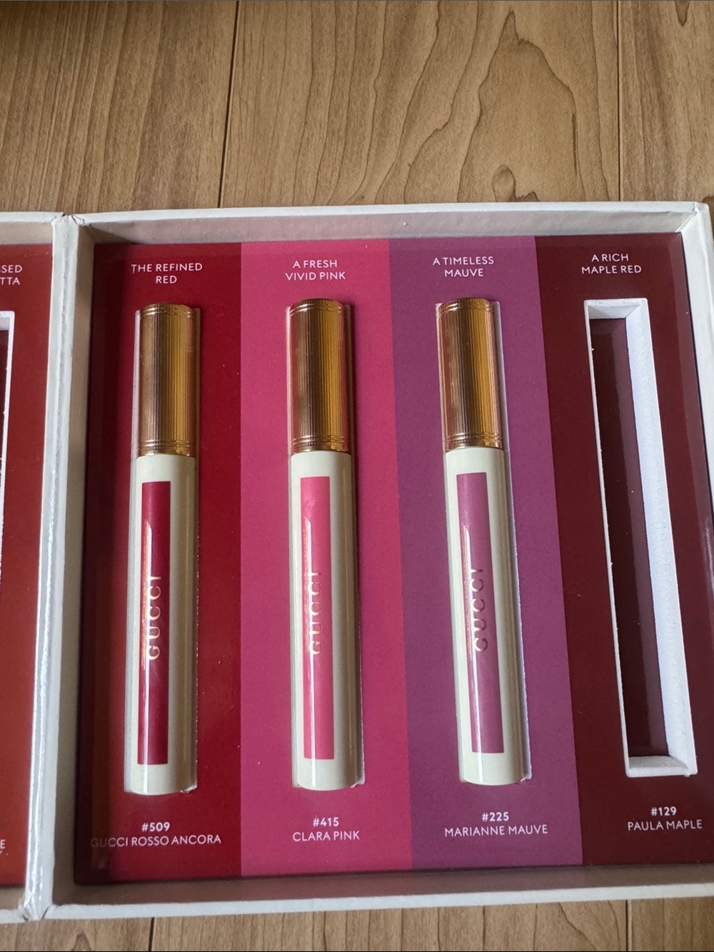 Gucci Glow Lip Gloss Set — Set of 3